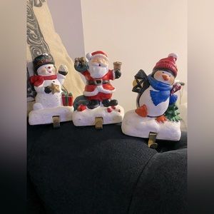 Three Set Stocking Holders